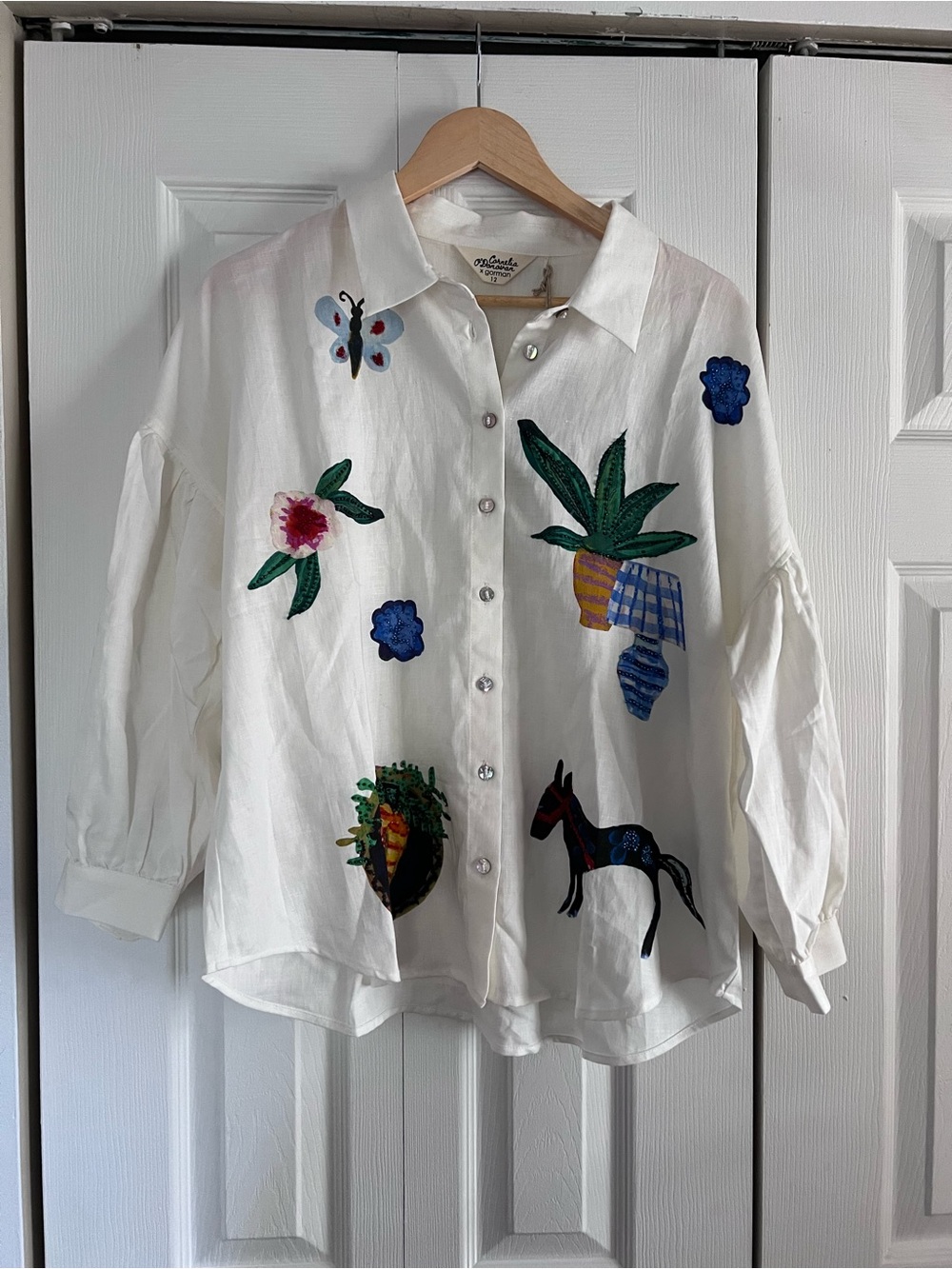 BNWT Gorman Garden Table Shirt- size US 8/AU12
